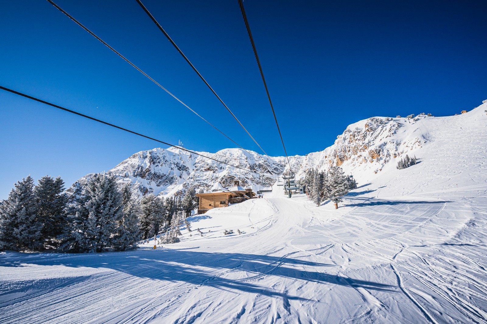 Scenic Winter Chairlift Rides