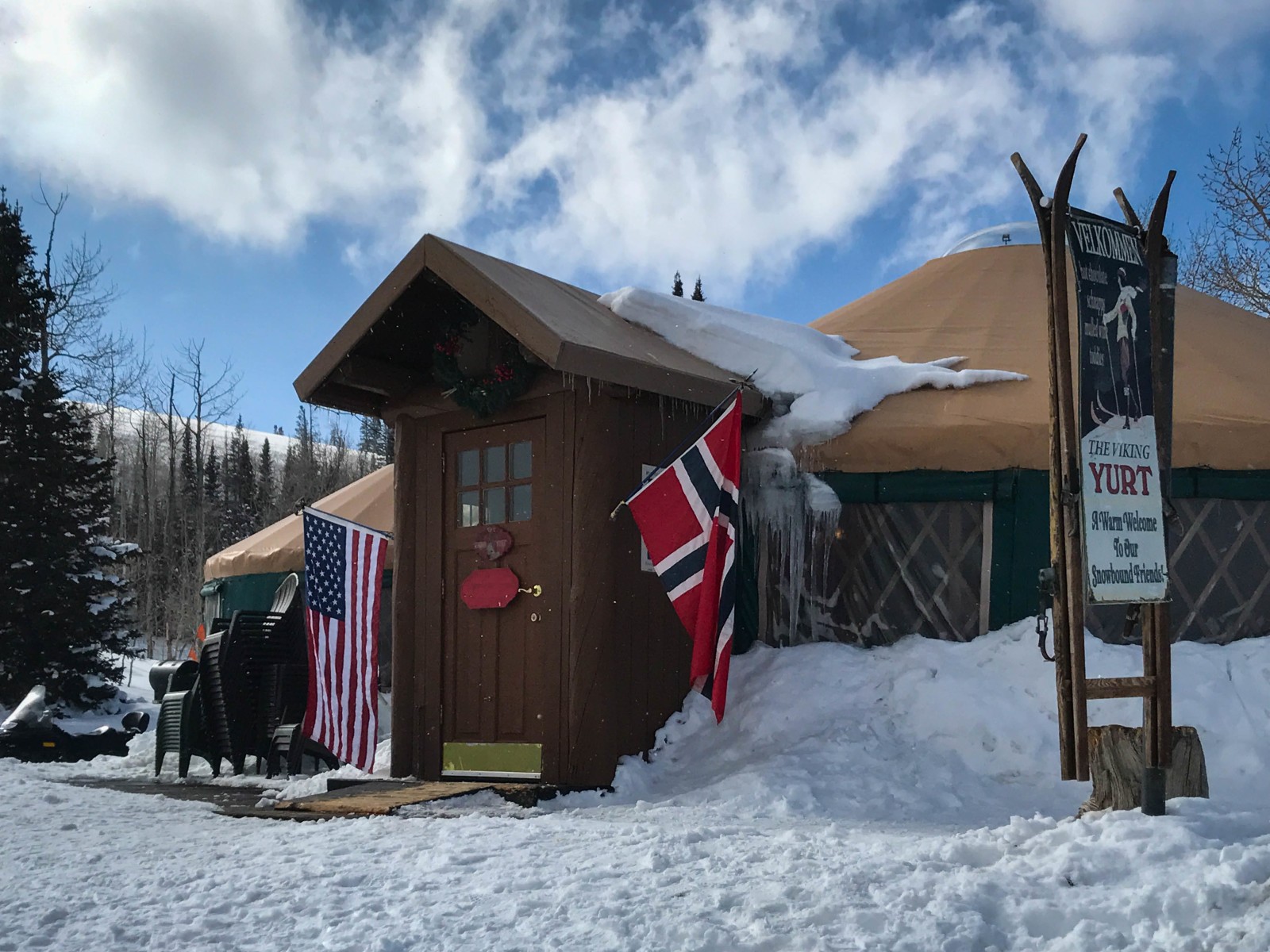 Viking Yurt Exterior