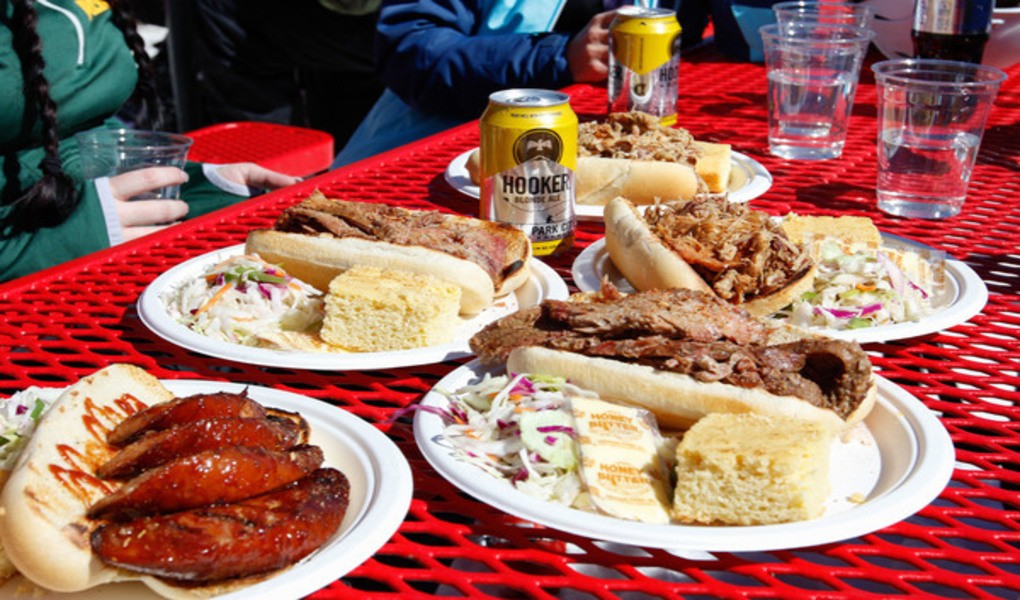 Brisket, Pulled Pork, Beer