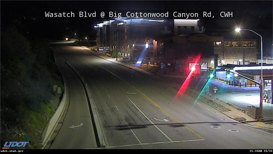 Road | Big Cottonwood & Wasatch Blvd Intersection