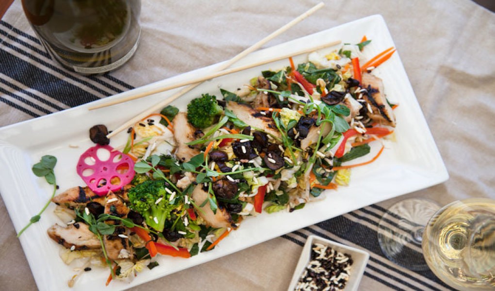 Asian Grilled Chicken Salad